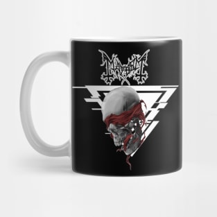 mayhem skull head Mug